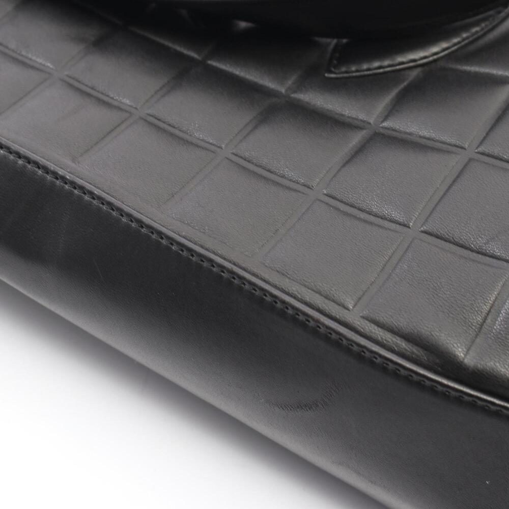 CHANEL Black Lambskin Leather Tote Bag - Picture 9 of 12
